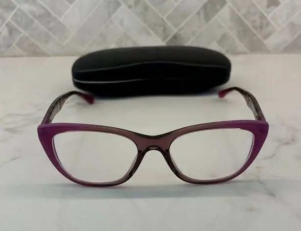 Ray-Ban  RB 5322 53-18 140‎ Rectangle Striped Womens Brown Pink FRAMES ONLY thumbnail 1