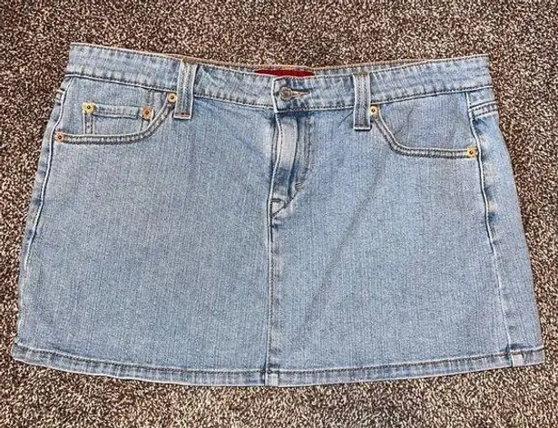 Levi's  Vintage Low Slouch Jean Skirt size 15JR ❤️