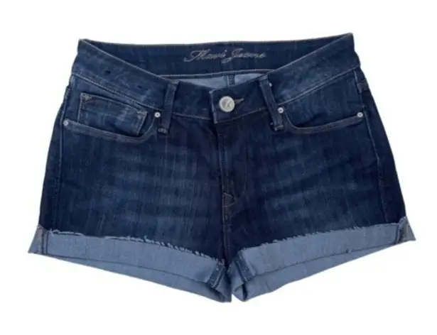 Max jeans Mavi Jeans Denim Shorts Cuffed Dark Wash Casual Summer Womens Size 25