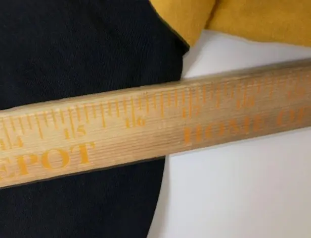 Heavy Temple Raglan Graphic Tee Womens Yellow Black Small S Metal Band Trio