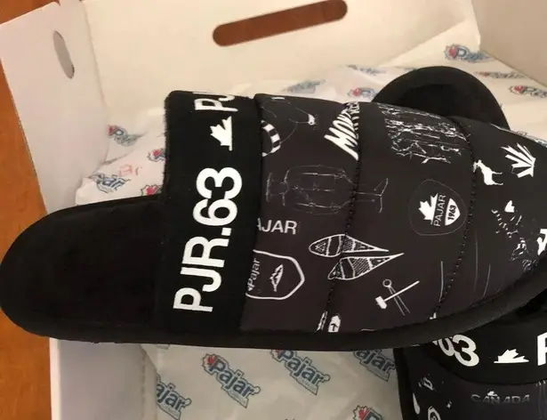 Pajar / Stevie/ black vintage slippers, size 39 European, new in Box