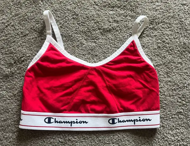 Champion Red Sports Bra