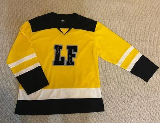 LF NEVER WORN  yellow and black jersey