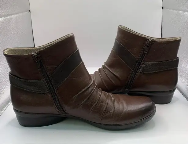 Naturalizer  Women’s Cycle Boot Brown Size 8.5N ankle boot brown leather