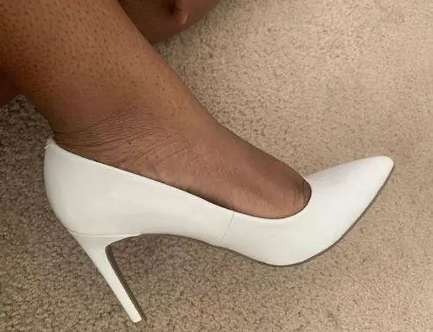 Worthington white heels