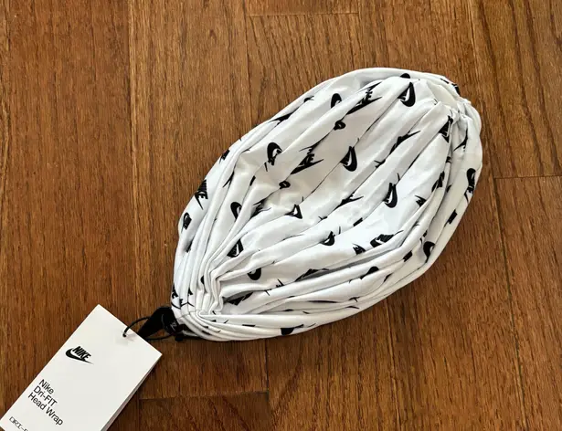 Nike Women's Printed Head Wrap-Black/White