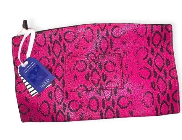 Reed Krakoff Pink Snakeskin Clutch