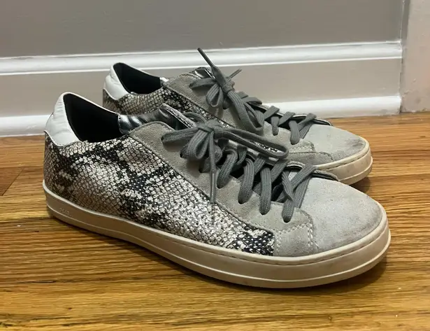P448 Snake Low-Top Sneakers (Size 7.5)