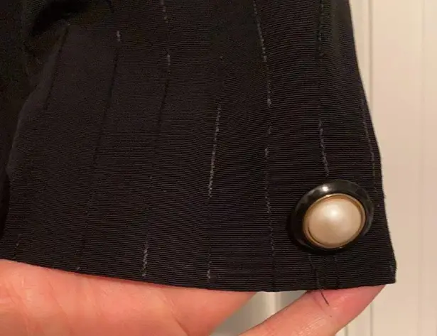 Vintage 90s John Roberts black jacket dress Size undefined