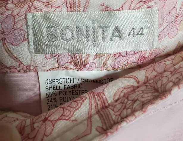 Bonita baby pink size 44 EU /12 US wide leg cropped pants