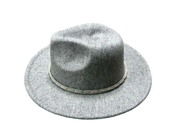 Classic Sherlock Holmes Style Grey Fedora Hat
