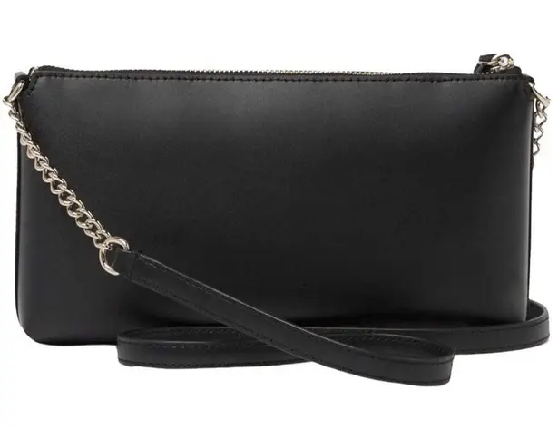 Kate Spade  NY Leather Street Chain Crosbody Bag Black Elegant Clasic Boho Preppy