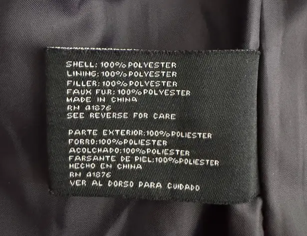 Big Chill Puffer Vest Plaid Sherpa Faux Fur Trim Jacket