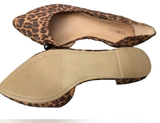 Torrid  Leopard D'Orsay Flat Size 8.5