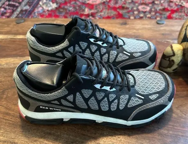 Red Wing Athletic Safety Work Shoes Black Size 6.5