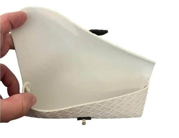 Zeelool Square Black Gold Accent Eyeglass Frame & Case JGX799757