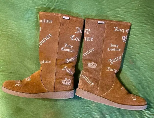 Juicy Couture Y2K  boots 2009 brown