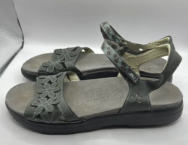 Jbu by Jambu Wildflower Sandal Gray Size 10