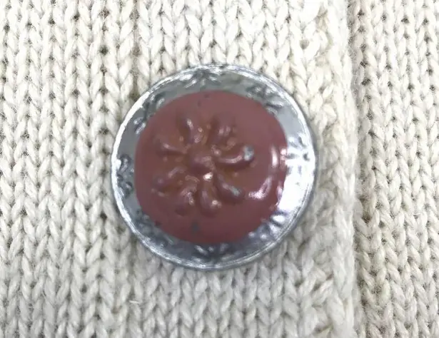 STORYBOOK KNITS VTG Embroidery Cardigan S Retro Western Beaded Oversize Boho Y2K