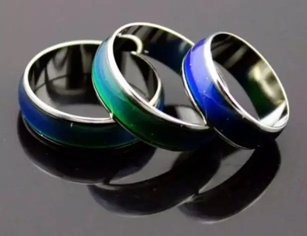 Color Change Mood Ring Multiple