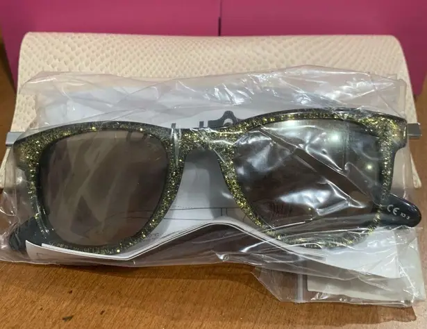 Carrera By Jimmy Choo Sunglasses Carrera Glitter Wayfarer Yellow