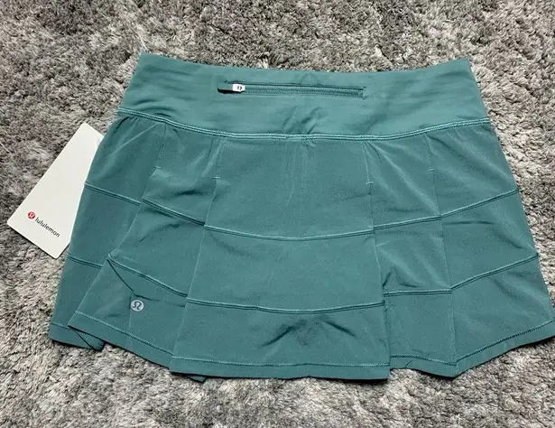 Lululemon NWT  Pace Rival Skirt *Tidewater Teal