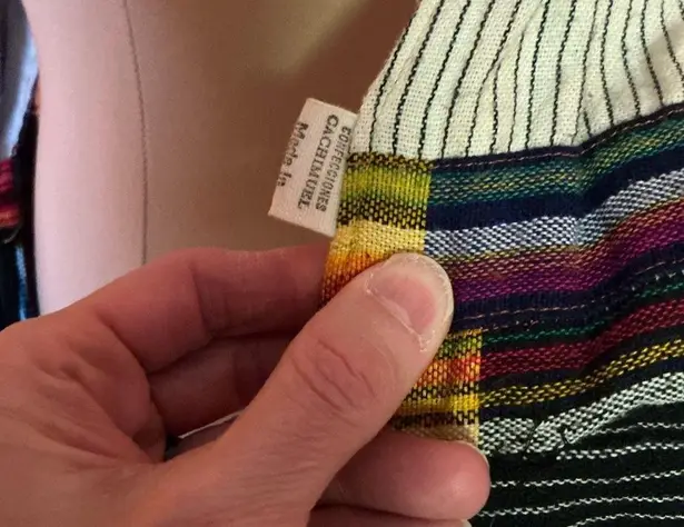 Handmade Ethnic bright patchwork hobo bag