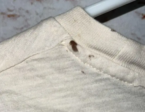 Levi's  Shirt Womens Medium Crop Top Boxy Short Sleeve Badlands Graphic Jordie