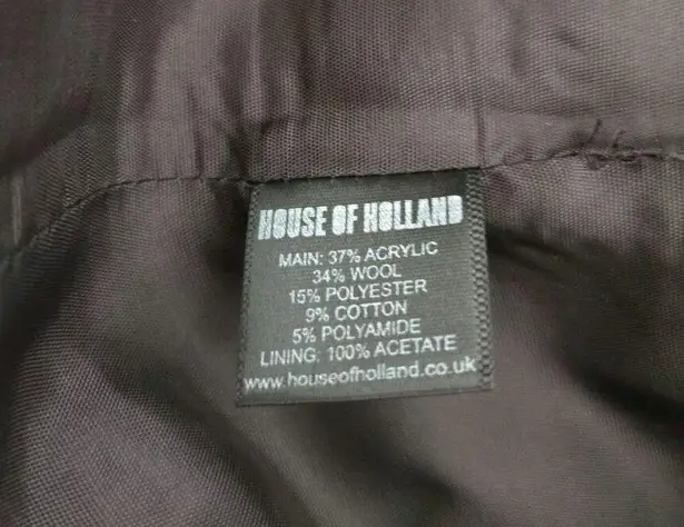 House of Holland Gina Mini Skirt Neon Funky Art US 4, UK 8, EU 36 NWOT RSP $430 Black