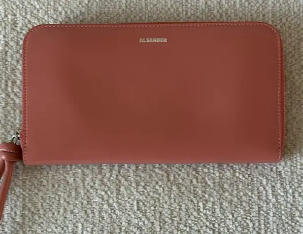 Jil Sander Zip around full size Wallet MD Giro, NEW with tags