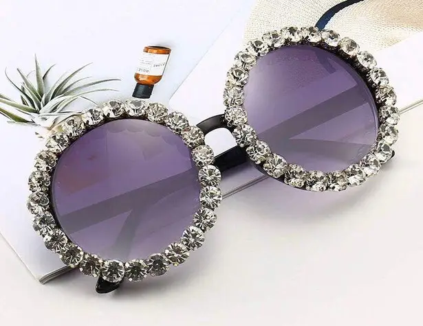 Boutique Rhinestone Sunglasses
