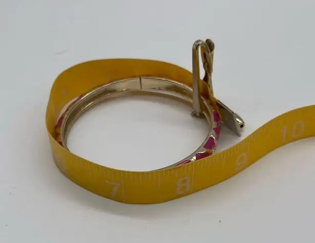 Sequin Bangle Bracelet Pink