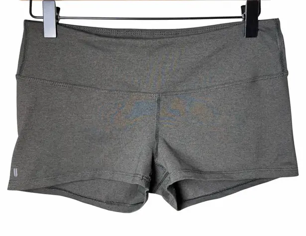 Nobull Gray High Rise Shorts Compression Training Athletic Gym Womens size M