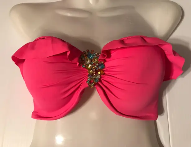 Victoria's Secret Victoria Secret bikini top pink size 36C 