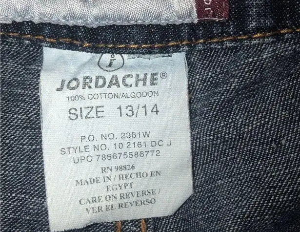 Jordache Vintage 90s Y2K  Jeans Low Rise Flare Jeans Cargo wide leg 
Size:13/14