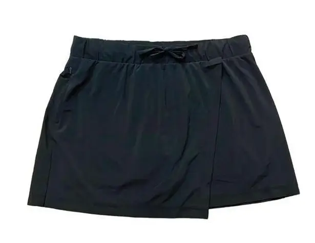 All In Motion  black drawstring athletic skort