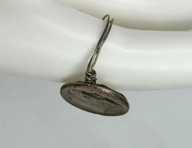 Vintage Wire Wrapped 1967 Roosevelt Dime Coin Ring Size 7 ✨ Silver