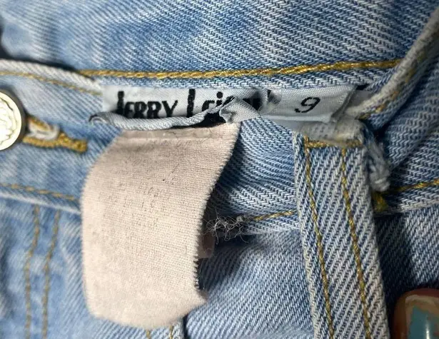 Jerry Leigh Vintage 90s Looney Tunes Disco Jeans Light Wash Size 9 Cartoons