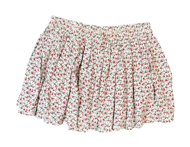 Denim & Supply Ralph Lauren Denim & Supply Ralph Lauren Floral Mini Skater Flare Skirt Size Medium Festival