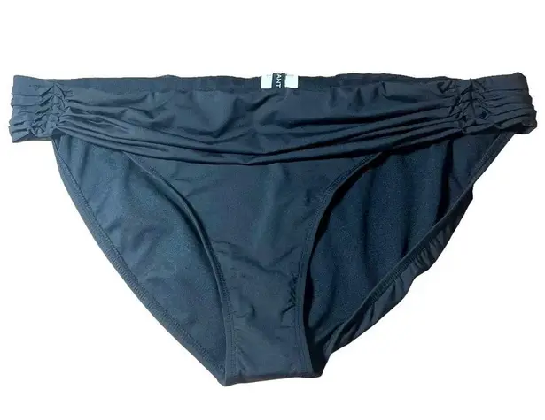 Jantzen NWT Vintage Black Ruched Waistband Bikini Bottom Womens Size 16 | XL NEW