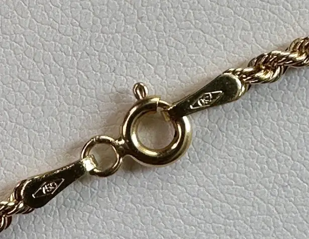 🇮🇹 From Florentine jewelry in Ponte
Vecchio, 18k Yellow Gold Rope