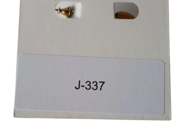 Gold Hoop Earrings & Stud Earring Set With Floral & Blue Crystal Accents