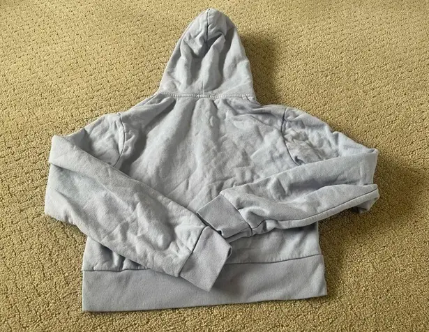 Brandy Melville NWT!!  John Galt Gray Cropped Hoodie Sweatshirt Bin 48