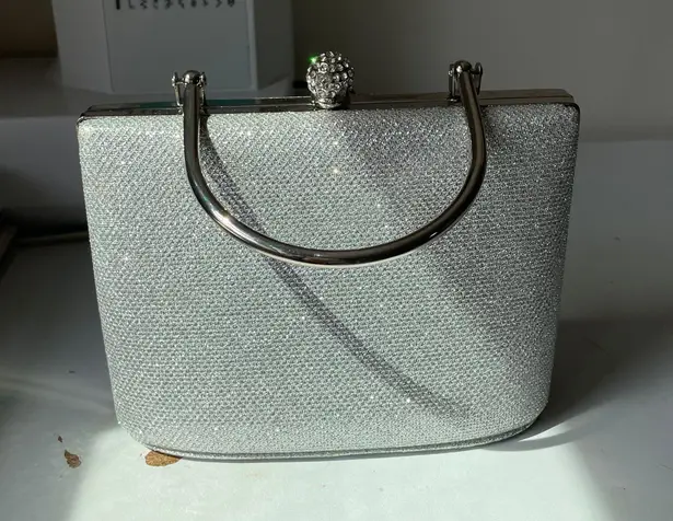 Sparkly Silver Purse