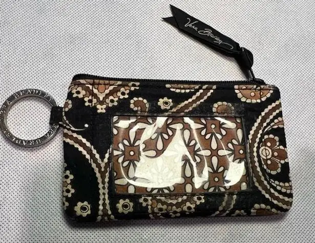 Vera Bradley RETIRED:  | Ladies Caffe Latte ID coin keyring purse.