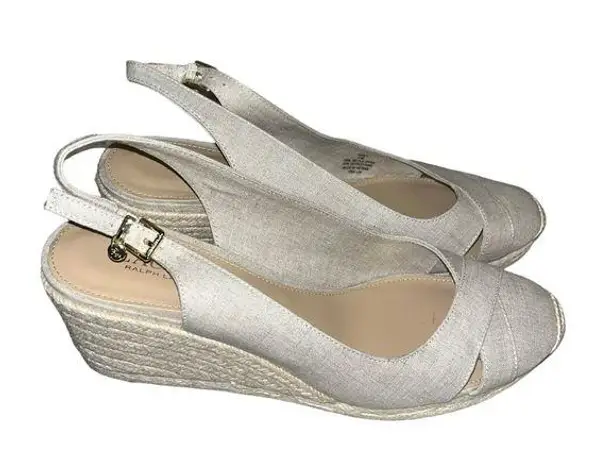 Ralph Lauren Lauren  Women’s Wedges Espadrille Heels Shoes 9.5B