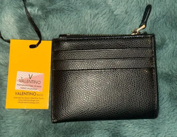 Mario Valentino VALENTINO BY Gia Leather Card Wallet