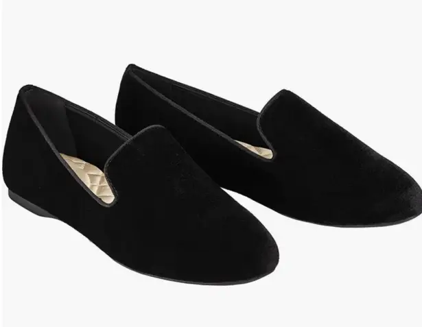 Birdies Black Starling Suede Flats Loafers 7