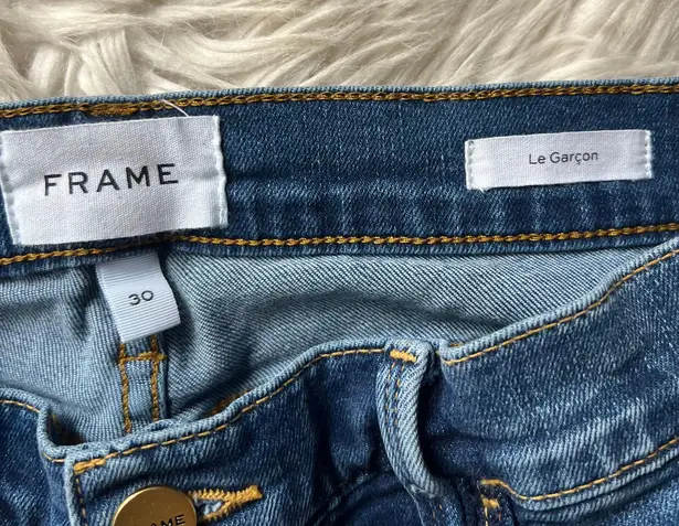 Frame Le Garçon Eaton Slim Boyfriend Jeans