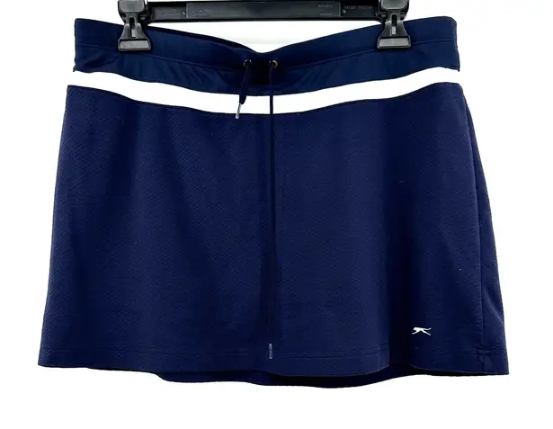 Slazenger size medium blue skort athleisure golf tennis pickleball skirt shorts